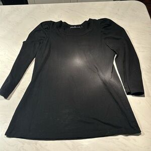 Pomander Place Long Sleeve Puff Sleeve Shirt